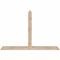 Ekena Millwork Portland Smooth Timber Gable Bracket, Douglas Fir, 60"W x 40"H x 3 1/2"D x 3 1/2"F, 16/12 Pitch GBW060X40X0404POR00SDF - alternate 1